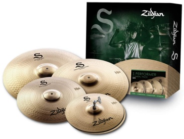 Набор тарелок Zildjian S391 S Performer Cymbal Pack бронзовый 14 дюймов, 16 дюймов, 18 дюймов, 20 дюймов