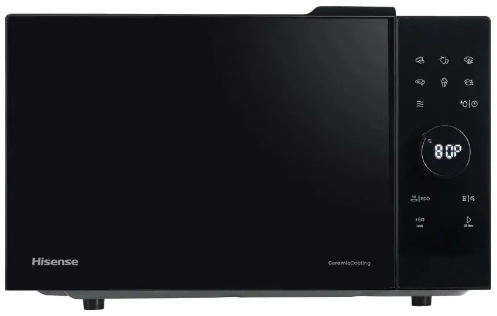 Микроволновая печь Hisense H23MOBSD2H4 черный, прозрачный