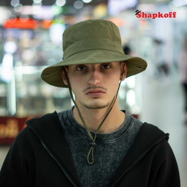 Панама Shapkoff размер 57, 58, зеленый
