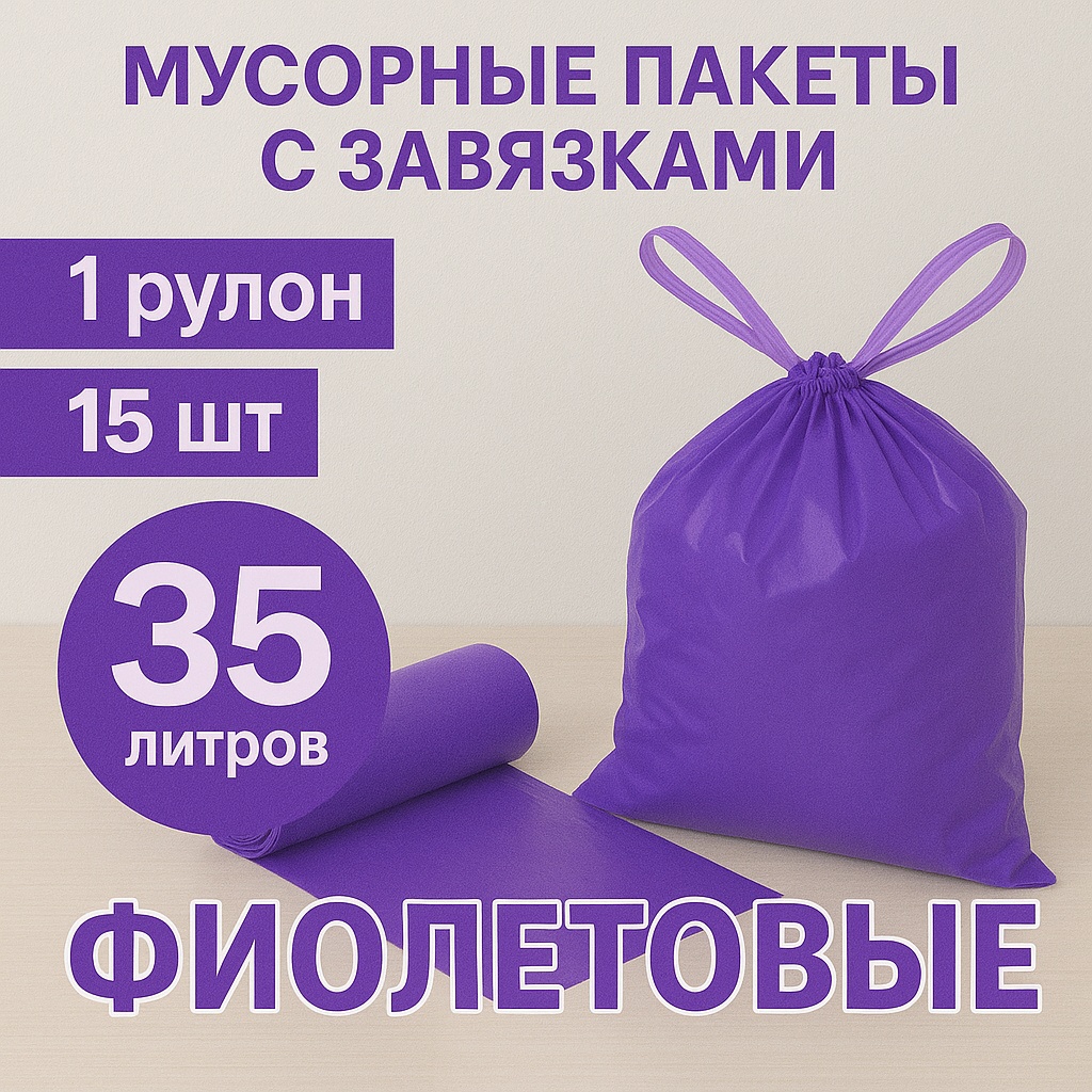 MIRPACK с ароматом лаванды 35VIOLET1NDZ 35 л