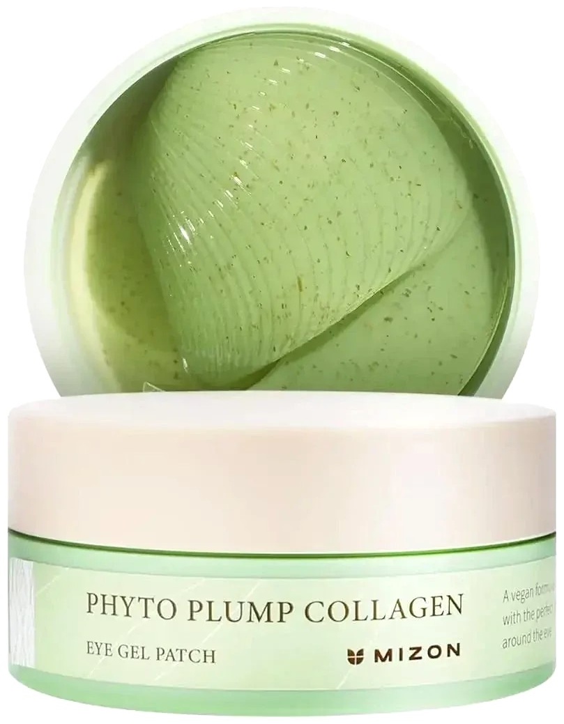 Патчи MIZON гидрогелевые Phyto Plump Collagen Eye Gel Patch Патчи Вокруг Глаз с Коллагеном 60шт. для повышения упругости 60 шт