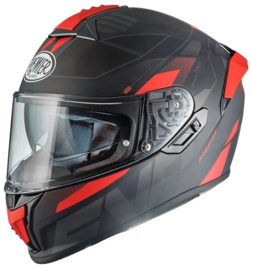 Premier Evoluzione PR 92 BM красный, черный матовый, рисунок XL