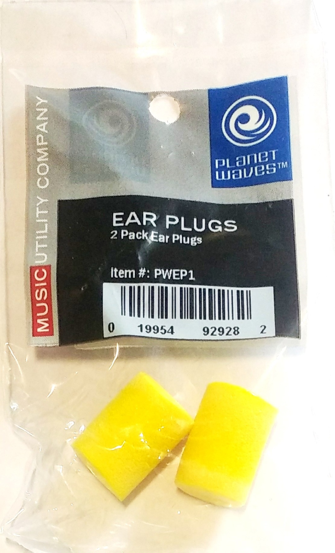 Беруши для музыкантов Planet Waves PWEP1 желтый