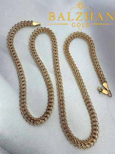Dani DANI-KR-SEP-463 длина 55 см, вес 8.98 г золото, плетение питон