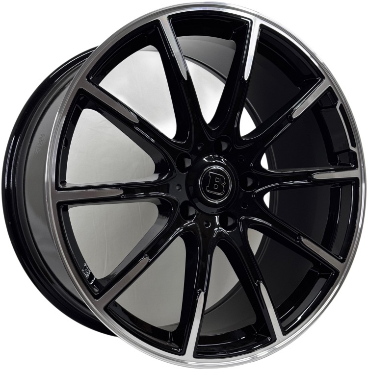 Top Grade 1693WW 10x21/5x130 D84.1 ET55 4 диска черный, серебристый