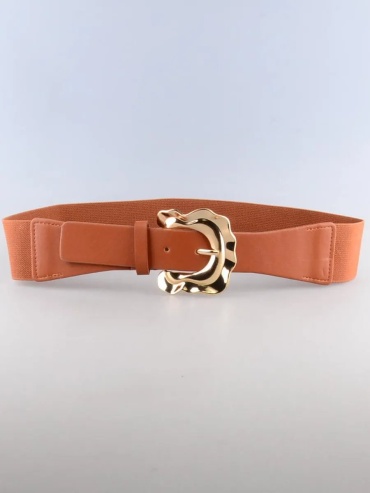 Ремень RUBELLEATHER полиуретан 85 см коричневый