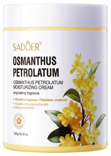 SADOER Osmanthus Vaseline Moisturizing Cream - Увлажняющий крем с османтусом и вазелином крем для тела 300 г
