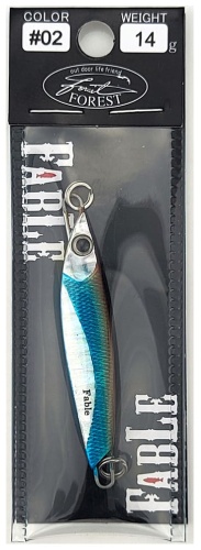 Блесна FOREST Пилькер Forest Fable 14g 1 шт 55 мм Smelt