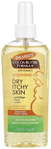 Palmer's Cocoa butter formula, успокаивающее масло с витамином Е для сухой и зудящей кожи масло для тела 150 мл