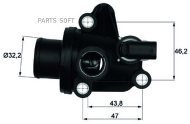 MAHLE термостат TI1287