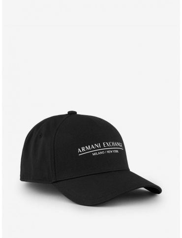 Кепка Armani Exchange размер универсальный, черный