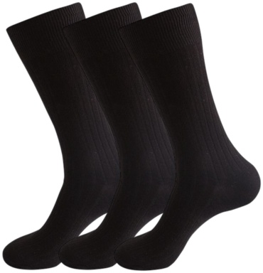Носки MYSOX 3 пары черный 41-46