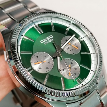 Кварцевые CASIO MTP-1375D-3AVDfAsia нержавеющая сталь