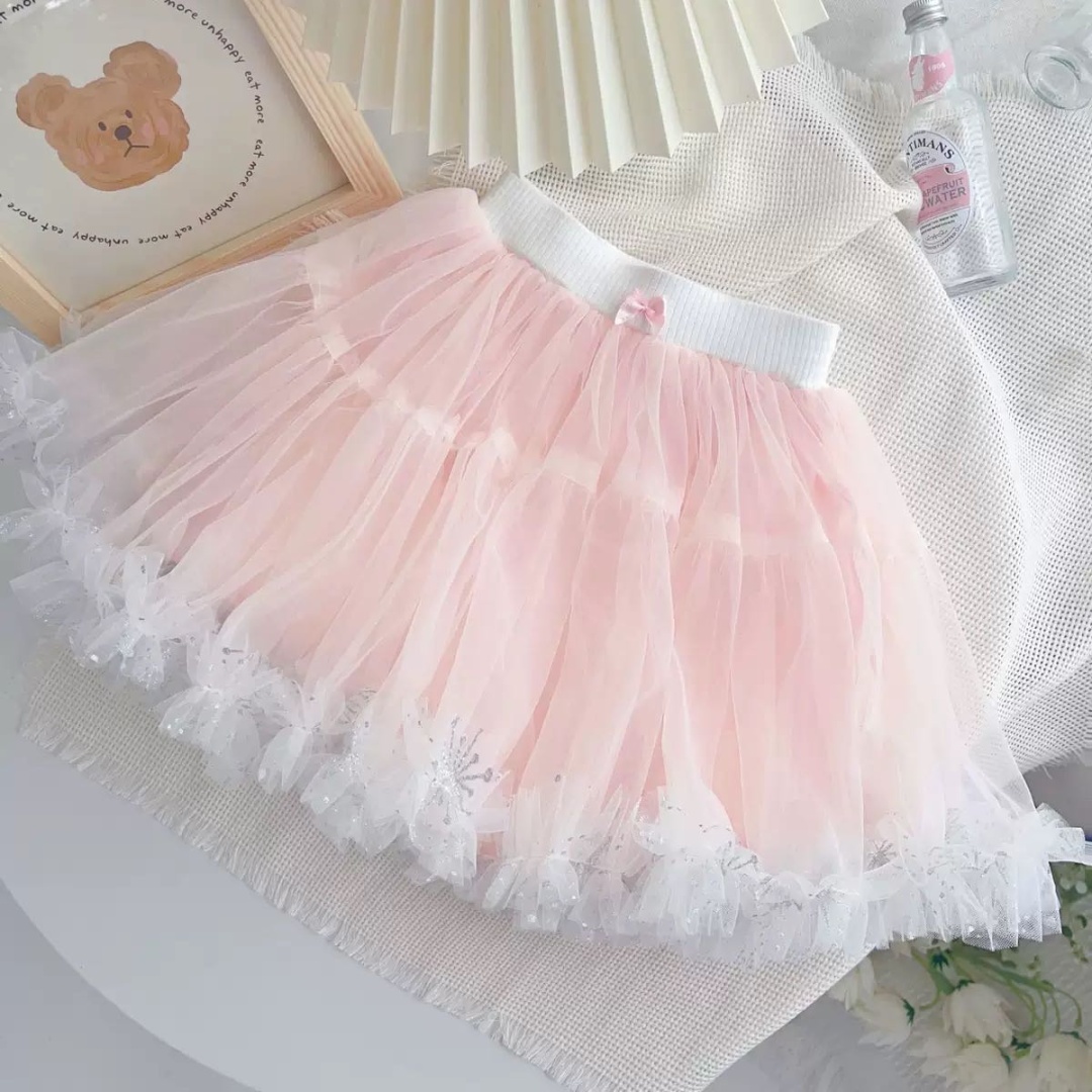 Нарядная юбка AZOZI розовый