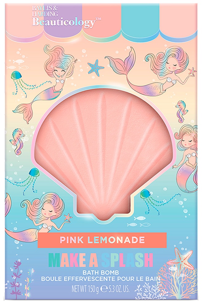 BAYLIS & HARDING Beauticology Let's Be Mermaids Bath Fizzer бомбочка 150 г