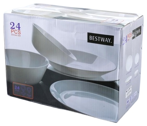Купить Сервиз столовый Danny Home dinner set 24 в 1 в Алматы – Магазин ...