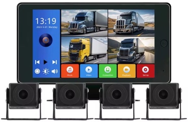 BOSTAPEX камера с монитором 7inch4chtouch