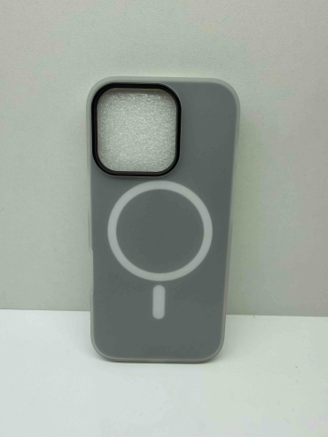 Чехол для Apple iPhone 16 Pro серый