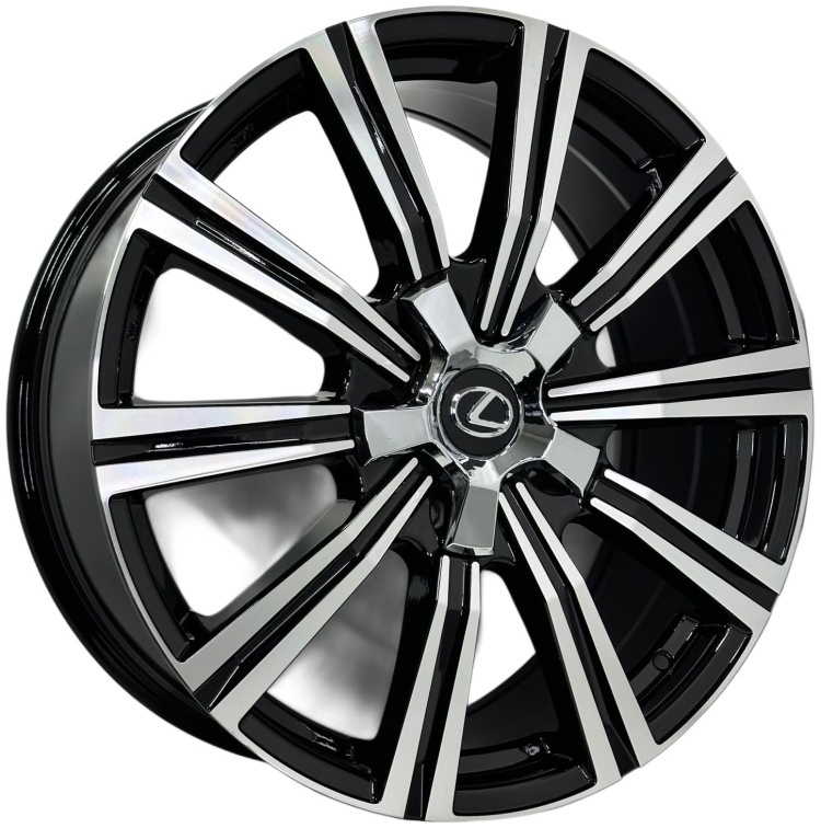 Top Grade 937WW 8.5x20/5x150 D110.1 ET60 4 диска черный, серебристый