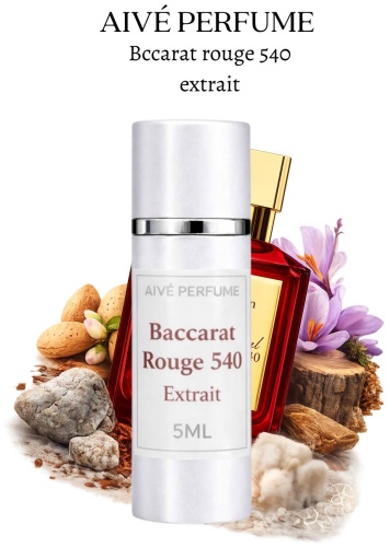 Aivé perfume Baccarat rouge 540 Extrait экстракт духов Extrait de Parfum 5 мл, унисекс
