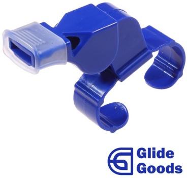 Свисток GlideGoods Свисток спортивный судейский на палец синий