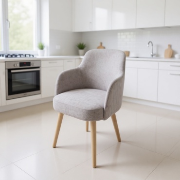 Стул NED Jjj, 85x50x50 см, темно-бежевый 1 шт.