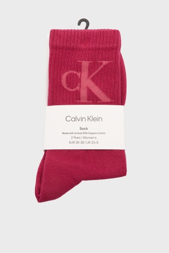 Носки Calvin Klein Jeans 2 пары бордовый 39/42