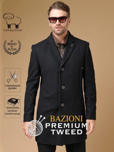 Пальто BAZIONI черный