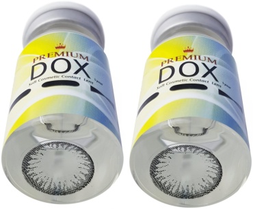 Контактные линзы DOX CL21 gray (серый) -2 кривизна 8.6 на год 2 шт