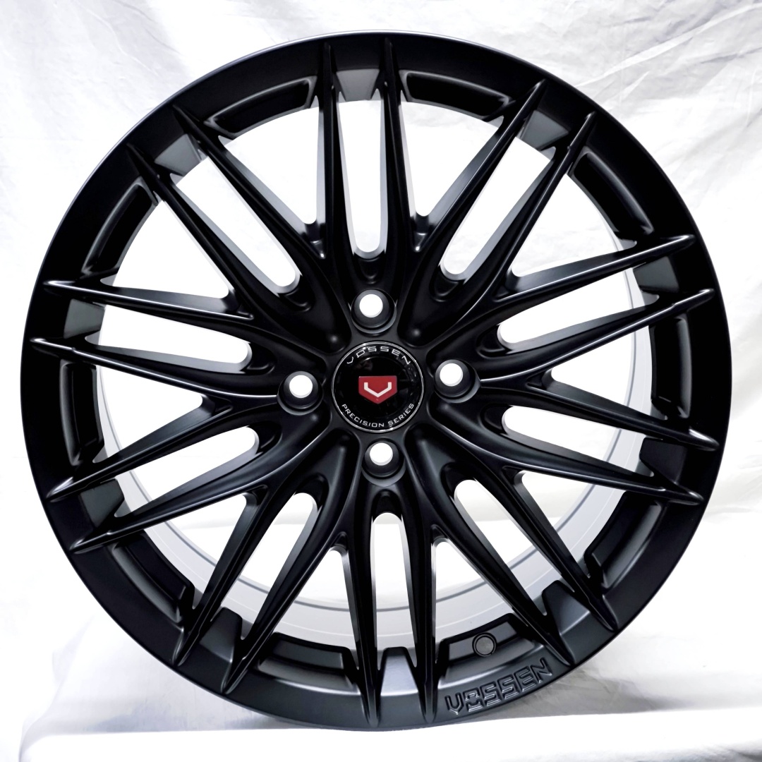 Vossen 2077 7x16/4x100 D54.1 ET35 4 диска черный матовый