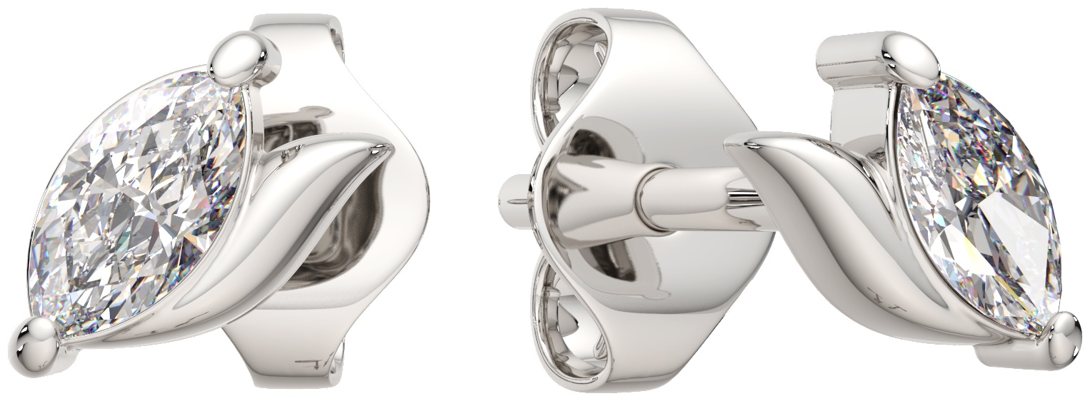 Пусеты Lucente Silver ZO-03101268.ZZ вес 0.72 г серебро, фианит