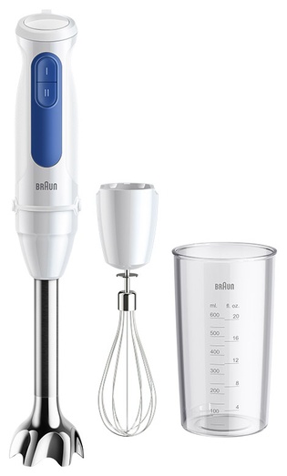 Блендер погружной Braun MQ30051MWH белый