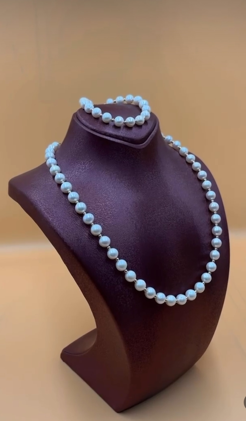 INJU Jewellery натуральная кожа, жемчуг