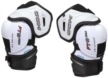CCM Налокотники JETSPEED FT 8 Pro юниорские черный, белый L
