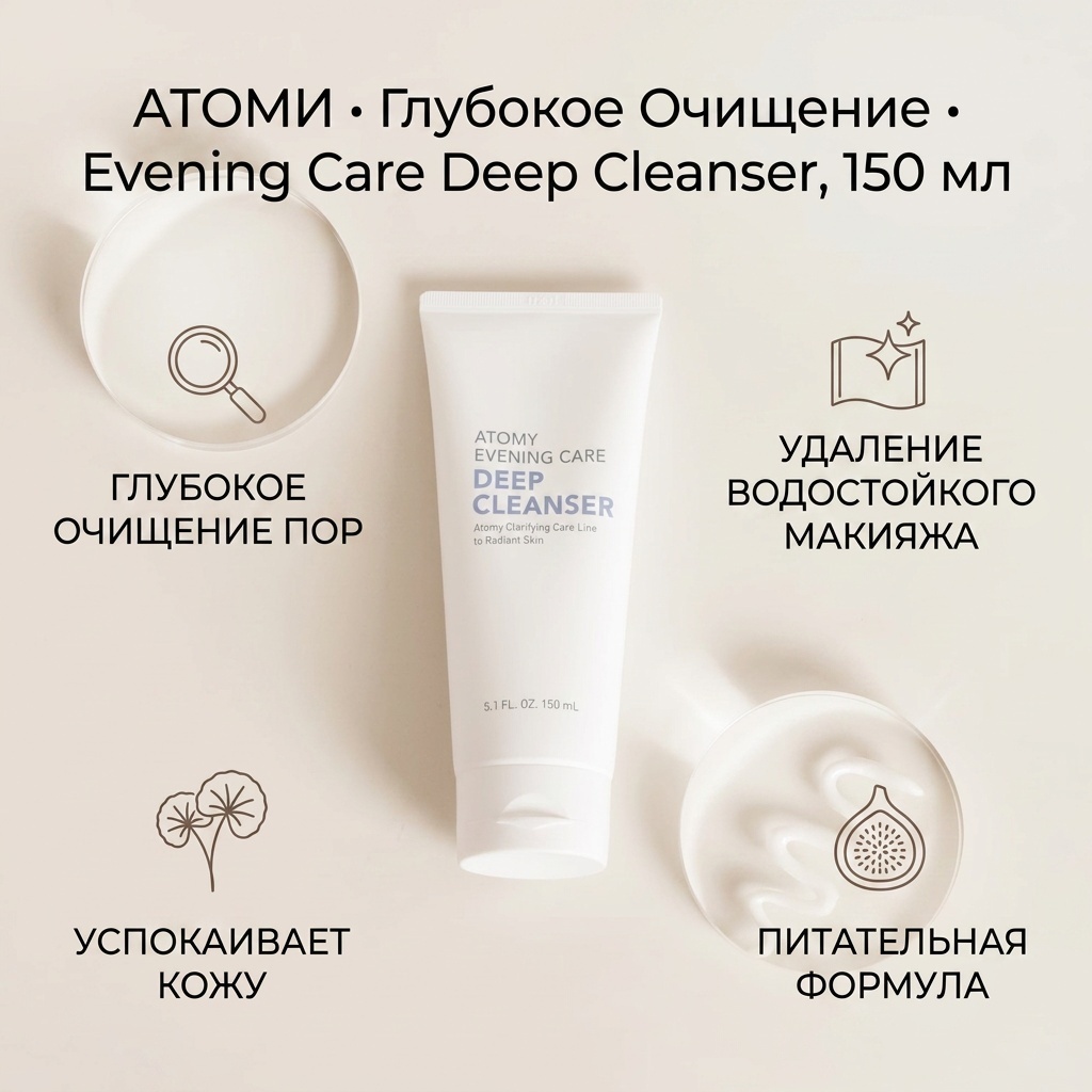Atomy Evening Care Deep Cleanser гидрофильное масло 150 мл