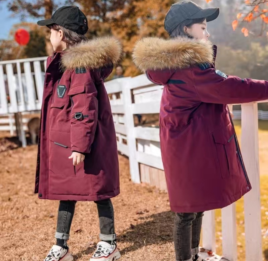 Пуховик FASHION CLASSICS бордовый