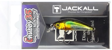 Воблер Jackall Jackall Chubby Minnow 35SP 35mm, 2.3g, Color NF Ayu 1 шт
