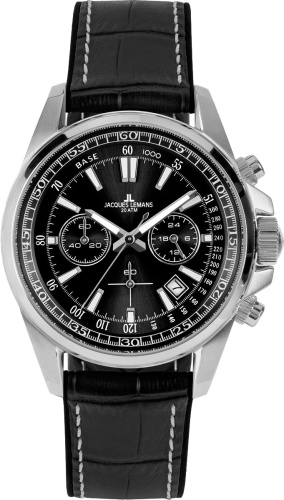 Кварцевые JACQUES LEMANS 1-2117A сталь