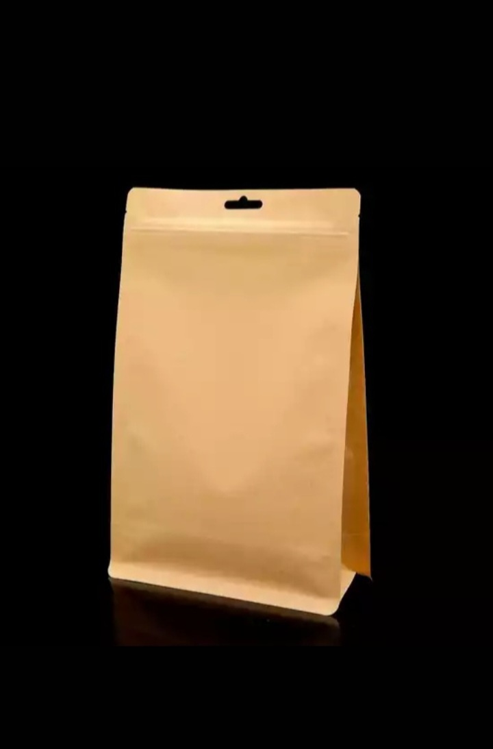 Пакет с замком zip-lock 519030392 крафт-бумага 20 см 4 шт