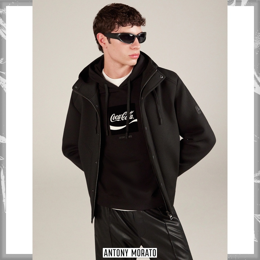 Худи Antony Morato черный