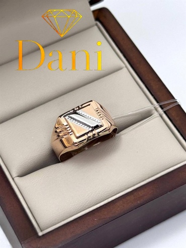 Dani DANI-KLS-2327 размер 19 вес 2.67 г золото, без вставок