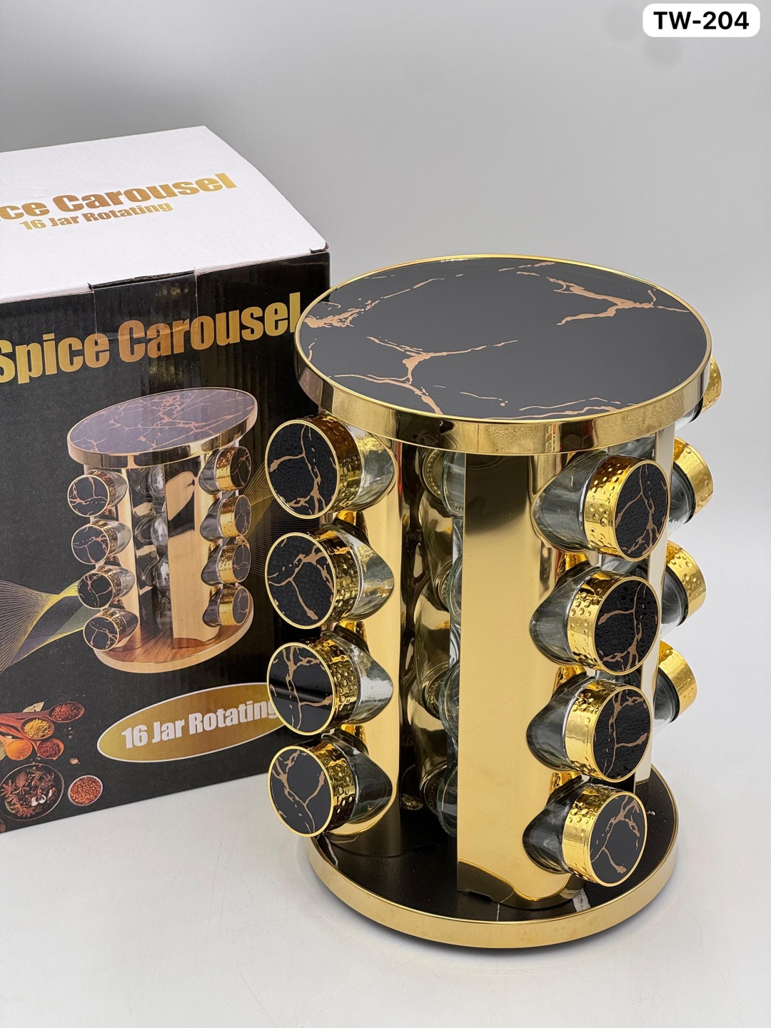 Набор для специй Jar , нержавеющая сталь, стекло