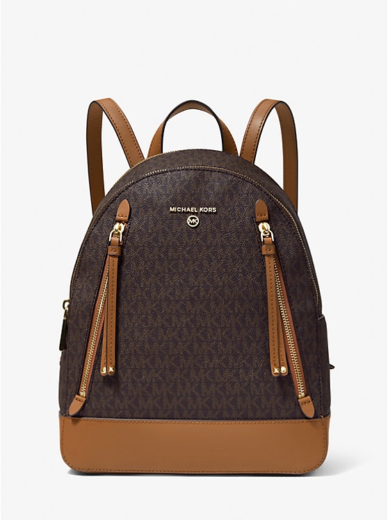 Рюкзак Michael Kors искусственная кожа, натуральная кожа коричневый