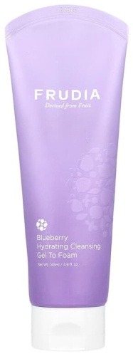 FRUDIA Увлажняющий очищающий гель-пенка Blueberry, 145 мл гель-пенка 145 г