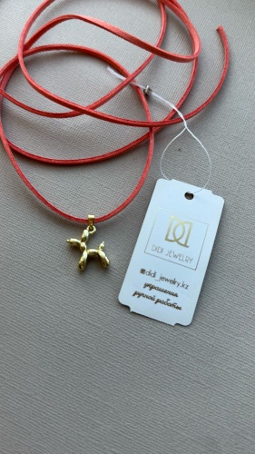Чокер DiDi Jewelry длина 130 см натуральная замша без вставок