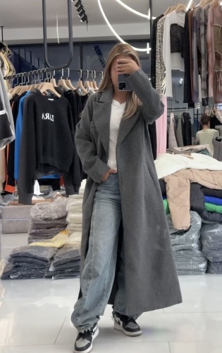 Пальто Ayka Exclusive графит