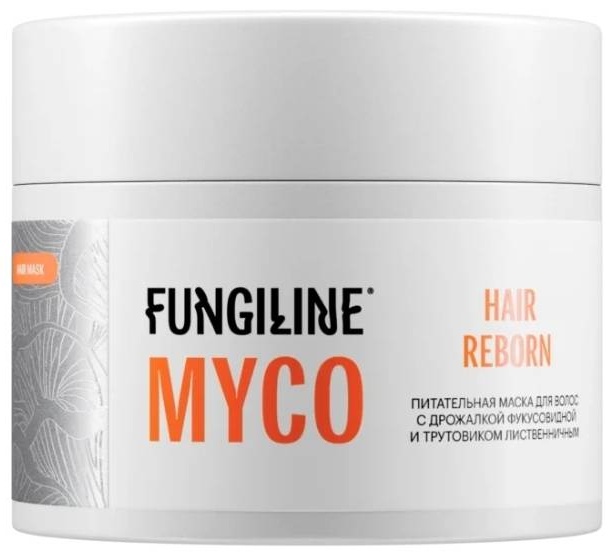 FungiLine маска Hair Reborn Питательная маска с дрожалкой фукусовидной и трутовиком лиственничным 200 мл