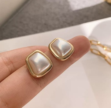 Серьги FASHION ACCESSORY ювелирный сплав, жемчуг