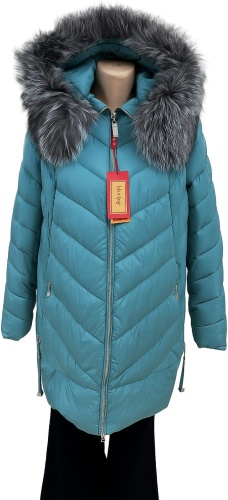 Зимняя куртка FASHION бирюзовый