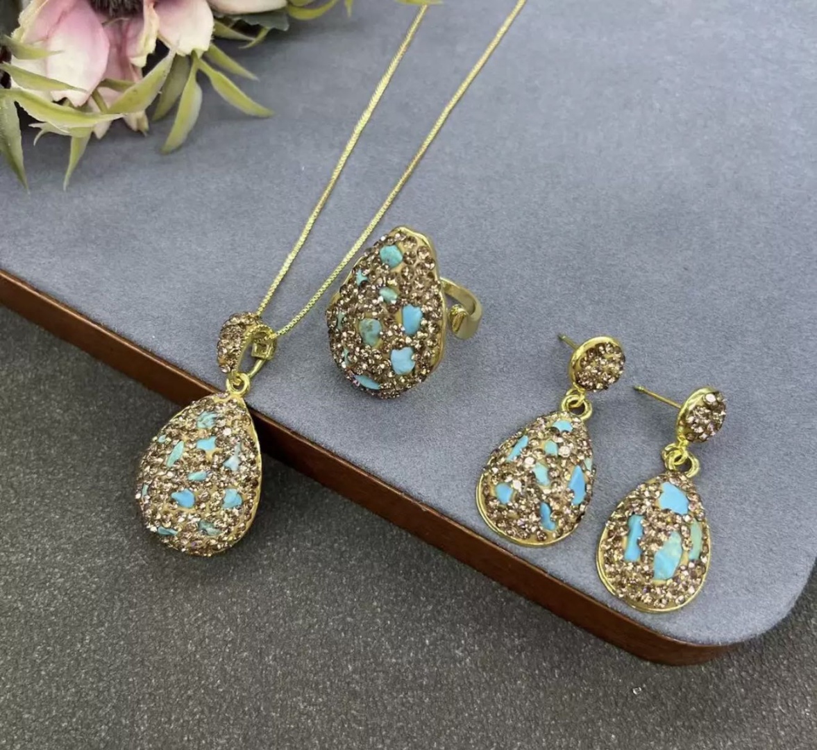 Luxury Jewelry ювелирный сплав, бирюза